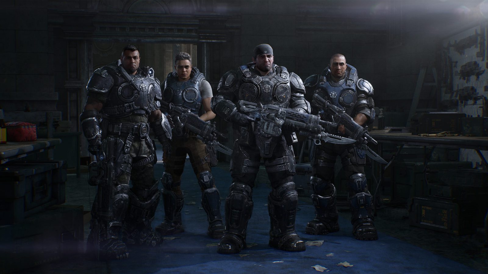 Gears of War E-Day Bravo Squad - official screenshot